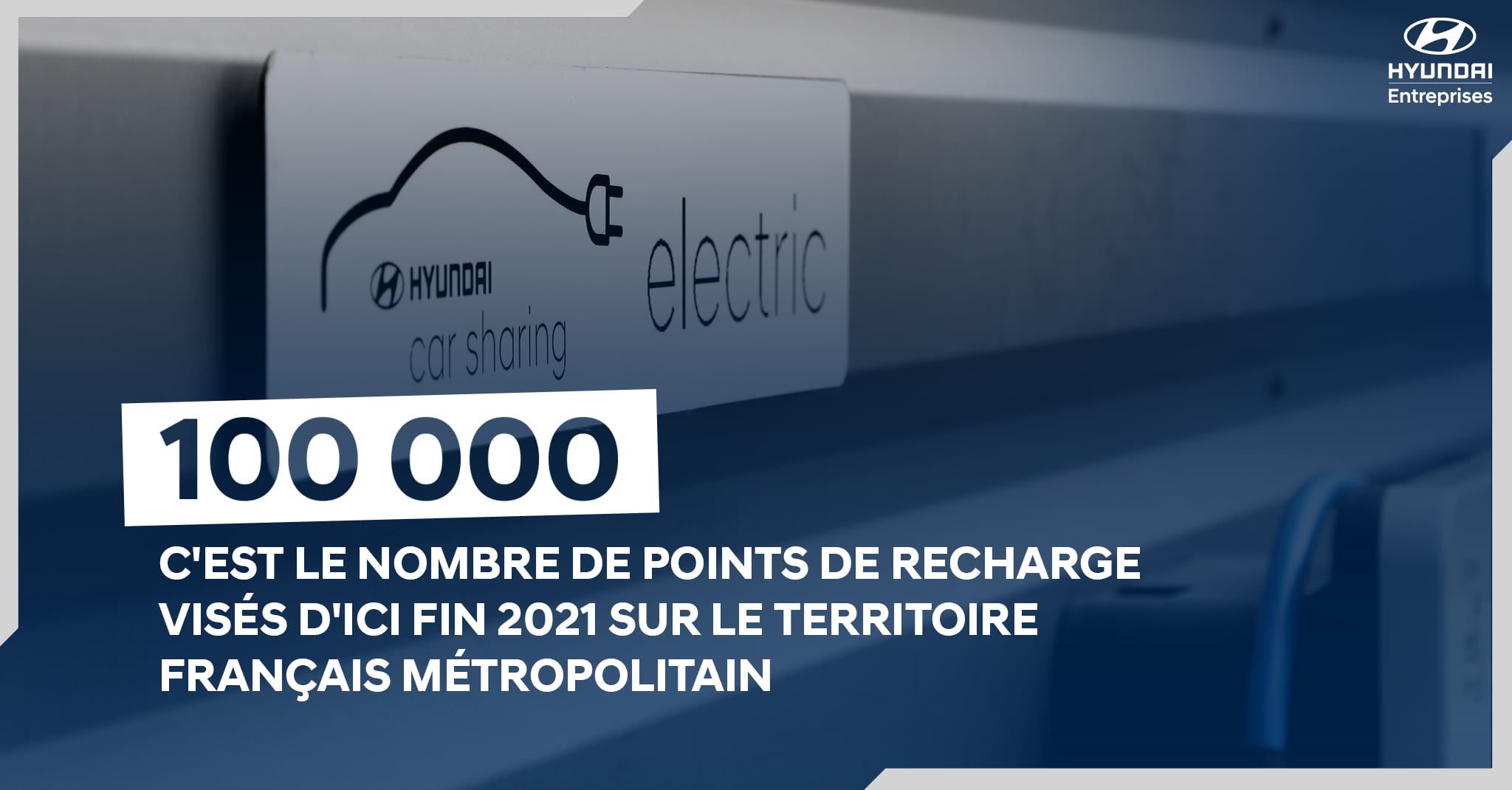 réseau de bornes de recharge chiffre clé 100000
